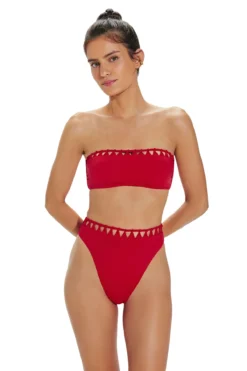 Leeza Bandeau Bikini Top