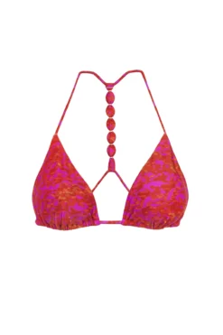 Lizzy Beaded Sliding Triangle Bikini Top -Beachwear Threads 085 774 035 Bikini Top Kensi Laydown
