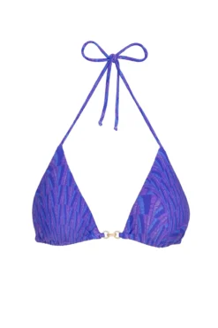 Allie Sliding Triangle Bikini Top 5 Allie Sliding Triangle Bikini Top -Beachwear Threads 085 783 035 Bikini Top Leslie Laydown