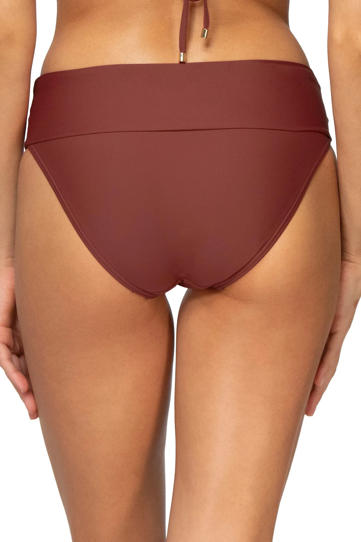 Hannah Banded High Waist Bikini Bottom 5 Hannah Banded High Waist Bikini Bottom - Image 5