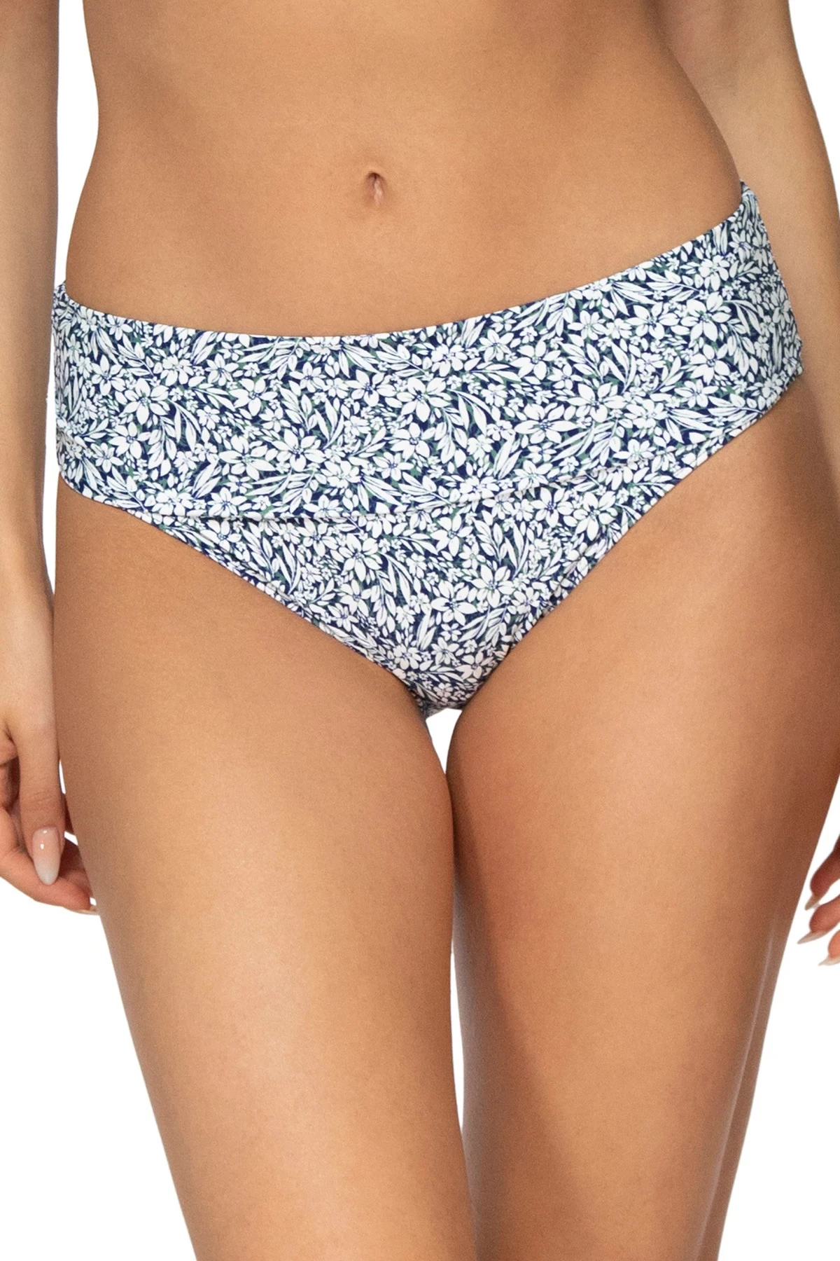 Hannah Banded High Waist Bikini Bottom 2 Hannah Banded High Waist Bikini Bottom - Image 2