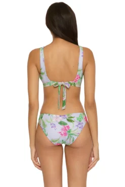 Elliana Reversible Banded Triangle Bikini Top 7 Elliana Reversible Banded Triangle Bikini Top -Beachwear Threads 123127 Bikini Top Multi Back