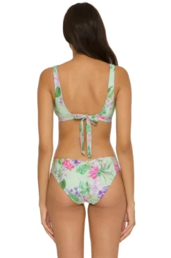 Elliana Reversible Banded Triangle Bikini Top 8 Elliana Reversible Banded Triangle Bikini Top -Beachwear Threads 123127 Bikini Top Multi Back2