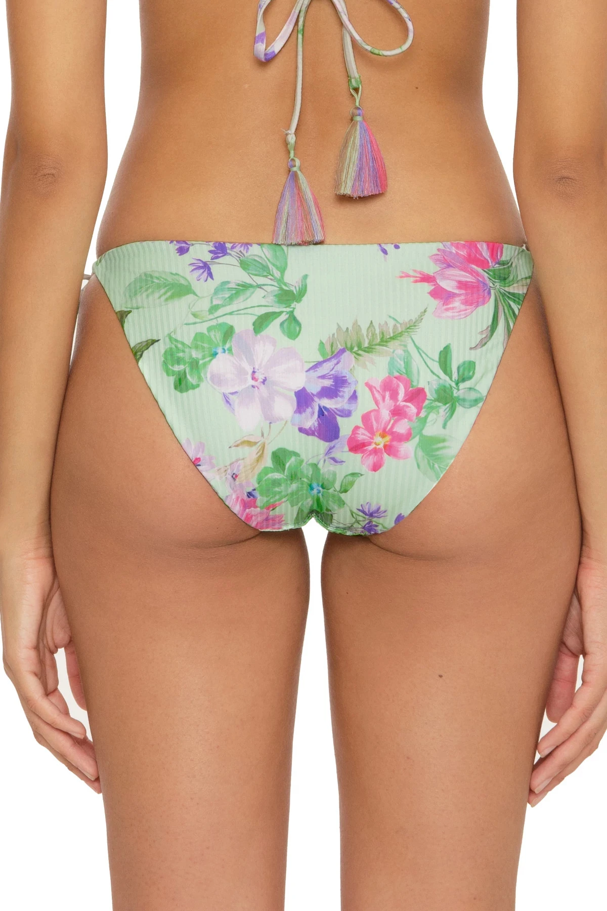 Demi Reversible Tie Side Hipster Bikini Bottom 4 Demi Reversible Tie Side Hipster Bikini Bottom - Image 4