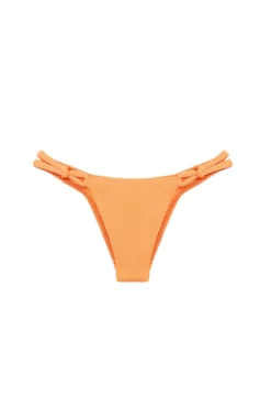 Edie Tab Side Brazilian Bikini Bottom 5 Edie Tab Side Brazilian Bikini Bottom -Beachwear Threads 255 772 068 Bikini Bottom Mandarine Laydown