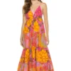 Farm Rio Flowers Garden Maxi Dress