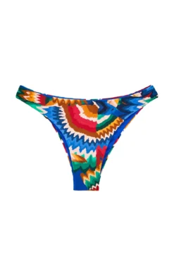 Farm Rio Chevron Toucans Brazilian Bikini Bottom -Beachwear Threads 304294 Bikini Bottom Multi Laydown