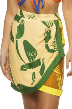 Farm Rio Toucans Mini Skirt
