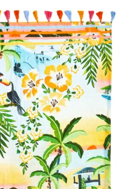 Farm Rio Colorful Rio Pareo -Beachwear Threads 308500 Apparel Bottom Multi Zoom