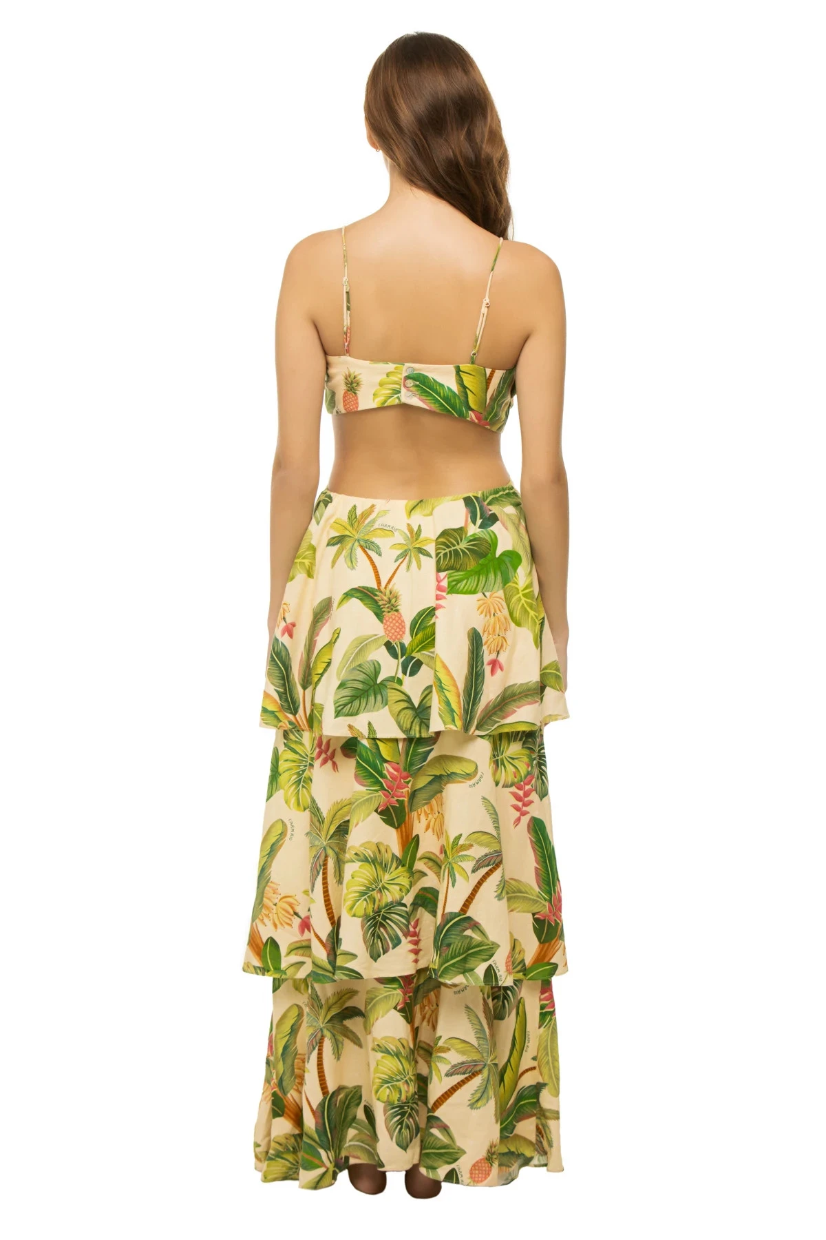 Farm Rio Sand Fruit Forest Maxi Dress 2 Farm Rio Sand Fruit Forest Maxi Dress - Image 2