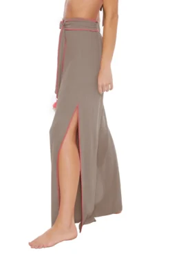 Brittany Side Slit Pants -Beachwear Threads 3225125 Apparel Bottom Sandstone Side