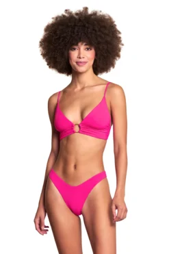 Maaji Shine Reversible Bralette Bikini Top