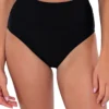 Banded Foldover High Waist Bikini Bottom