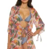 Bora Bora Chiffon Kimono