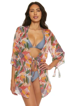 Bora Bora Chiffon Kimono