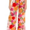 Sunny Bloom Slit Pants