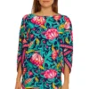 India Garden Swim Tunic