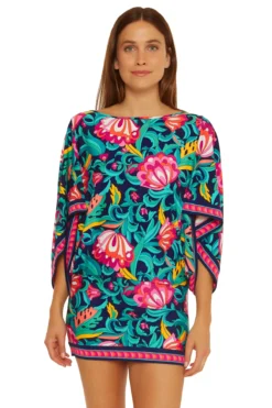 India Garden Swim Tunic