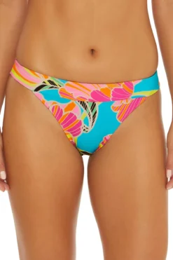 Poppy Banded Hipster Bikini Bottom