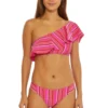 Marai Ruffle Asymmetrical Bikini Top