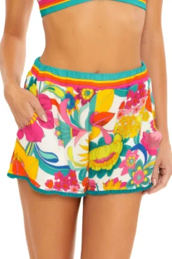 Fontaine Pocketed Fringe Shorts