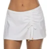 Cinch Side Skirted Hipster Bikini Bottom