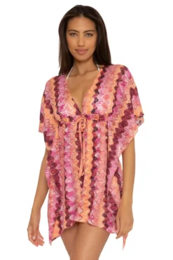 Crochet V-Neck Tunic