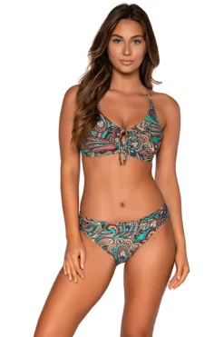 Kauai Keyhole Bralette Bikini Top (E-H Cup)