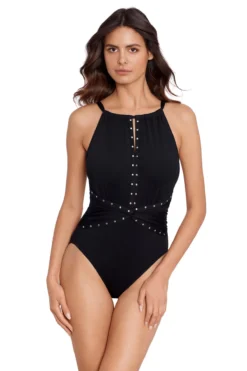 Riveted Diana One Piece Swimsuit