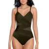 Miraclesuit Mystique Underwire Surplice One Piece Swimsuit