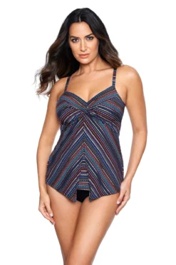 Miraclesuit Love Knot Underwire Bra Tankini Top
