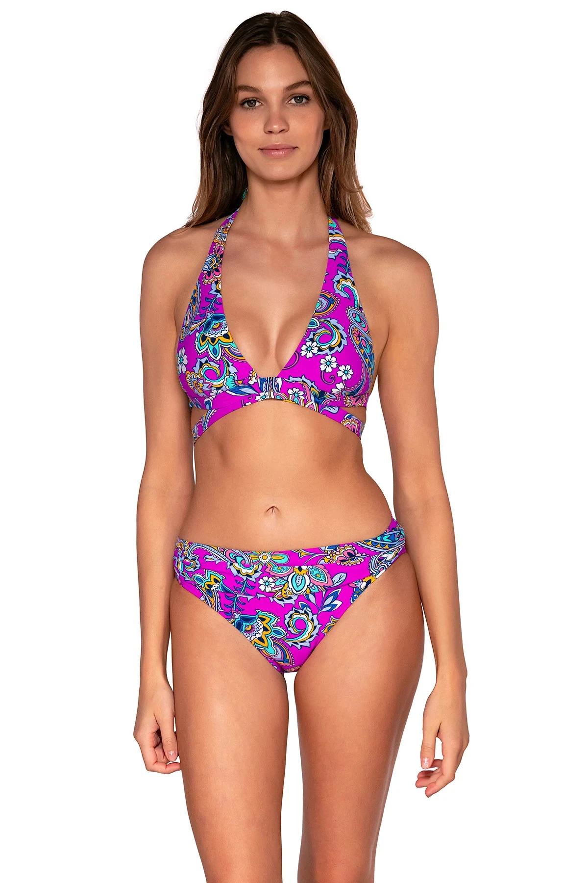 Casey Halter Bralette Bikini Top 1 Casey Halter Bralette Bikini Top