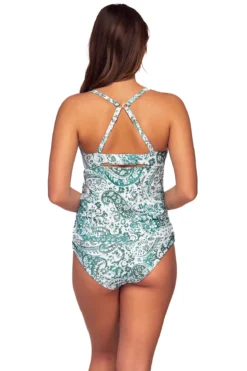 Maeve Tankini Top (E-H Cup) 5 Maeve Tankini Top (E-H Cup) -Beachwear Threads 714TEFGDAYDR Tankini Top Daydream Back2