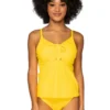 Avery Over The Shoulder Tankini Top (E-H Cup)