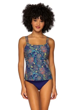 Taylor Molded Underwire Tankini Top (D+ Cup)