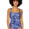 Taylor Over The Shoulder Tankini Top (E-H Cup)