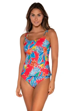 Taylor Underwire Tankini Top (E-H Cup)