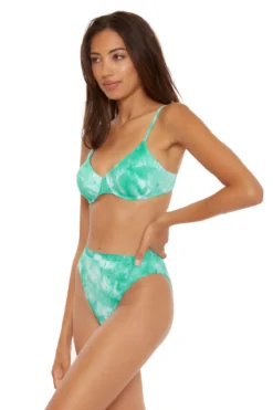 Sarah Tie-Dye Underwire Bikini Top -Beachwear Threads 823327 Bikini Top Jasper Front