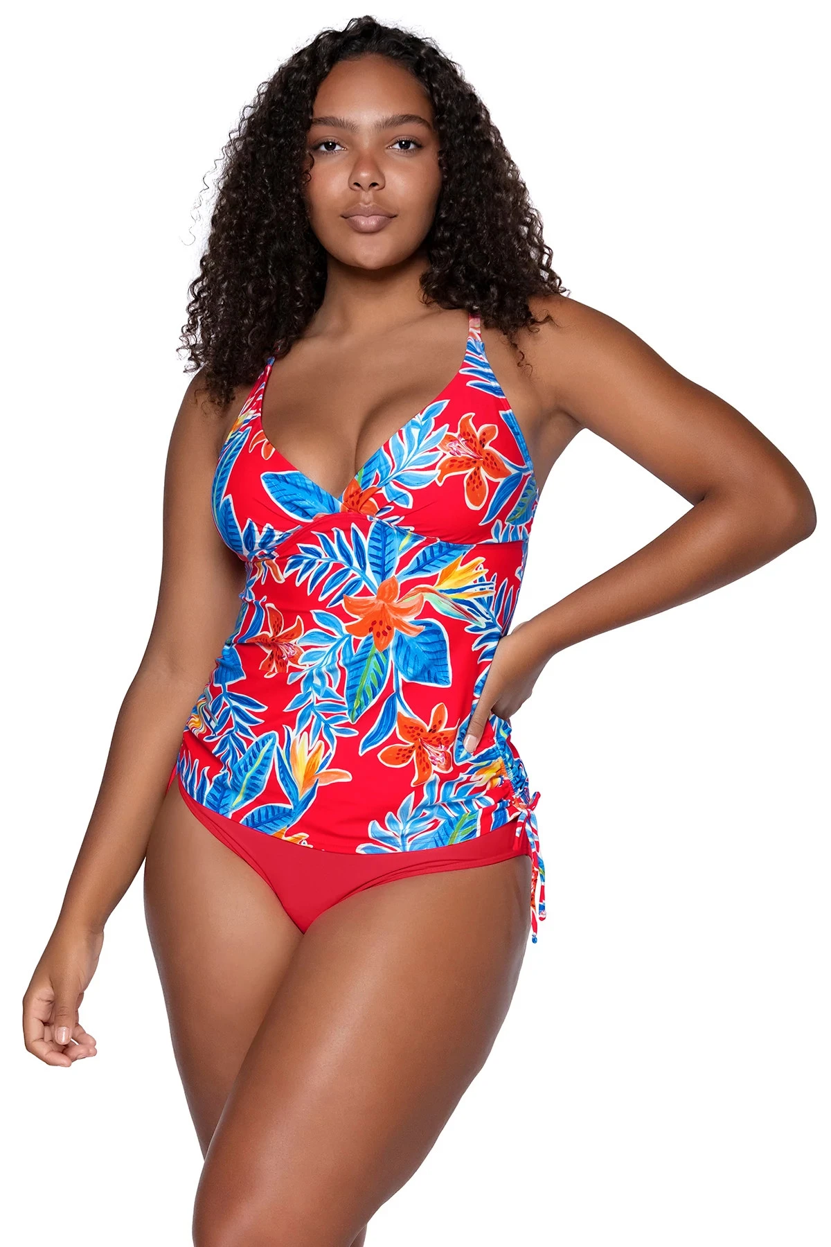 Cassie Underwire Tankini Top 1 Cassie Underwire Tankini Top