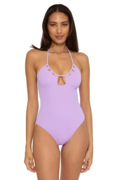 Candice Convertible Halter One Piece Swimsuit