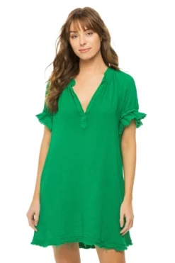 Antibes Puff Sleeve Tunic