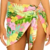 Jade Tropical Floral Sarong