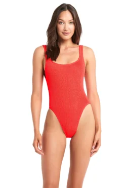Vice Over The Shoulder One Piece Swimsuit