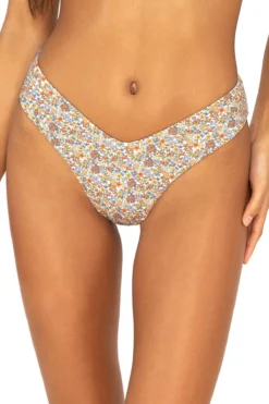 V-Front High Leg Brazilian Bikini Bottom