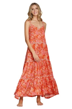 Exotic Elegance Maxi Dress