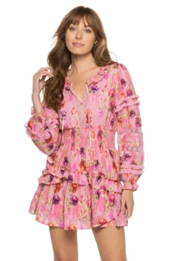 LoveShackFancy Clarkie Mini Dress