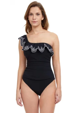 Lola Asymmetrical One Piece Swimsuit