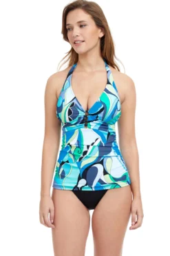 Retro Love Tankini Top
