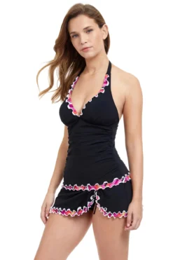 Palm Springs Halter Tankini Top