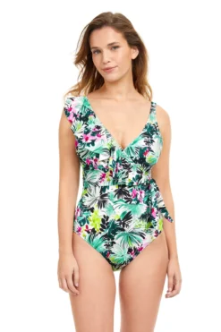 Beautiful Day Ruffle One Piece Swimsuit